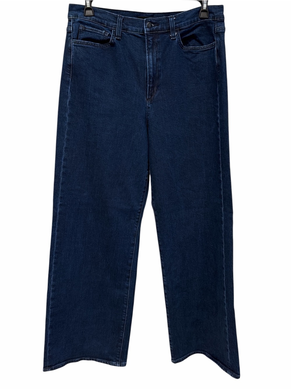 Joe’s Jeans The Mia High Rise Wide Leg Jeans Size 33 Dark Indigo - Picture 2 of 8